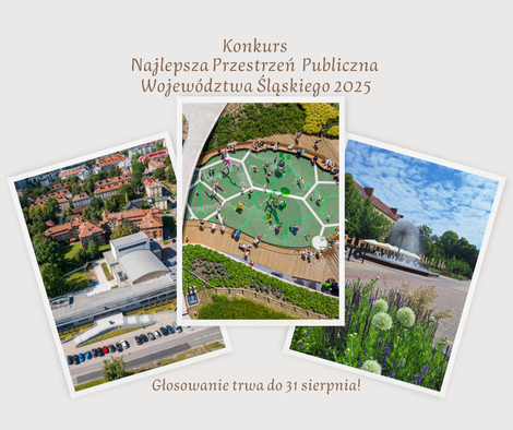 grafika z trzema projektami zgłoszonymi do konkursu