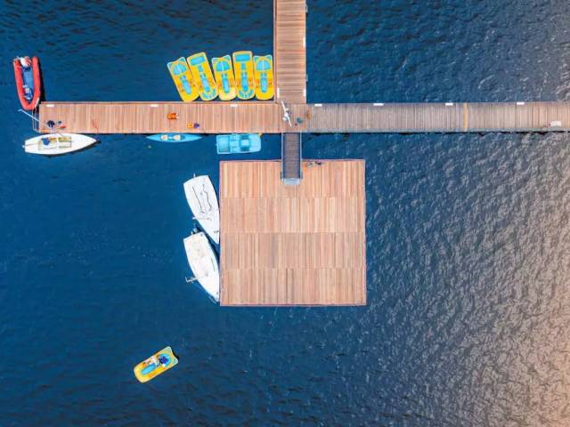 Wypożyczalnia sprzętu wodnego czynna od 1 maja